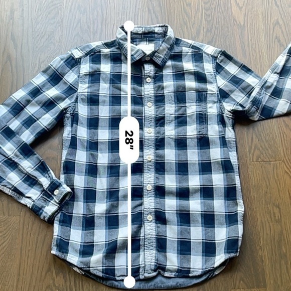 American eagle AE plaid shirt super soft size small S y2k academia H - Picture 6 of 7